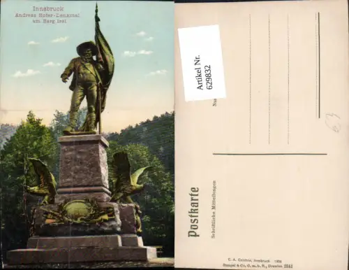 629832,Innsbruck Andreas Hofer-Denkmal Berg Isel
