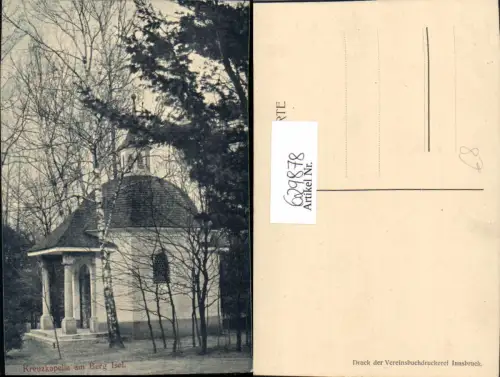 629878,Innsbruck Kreuzkapelle a. Berg Isel