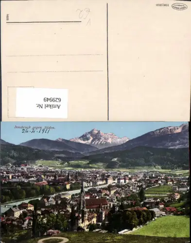 629949,Innsbruck geg. Süden pub Robert Warger 198/1910
