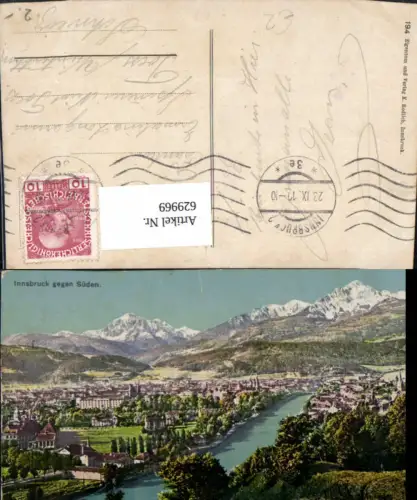 629969,Innsbruck geg. Süden
