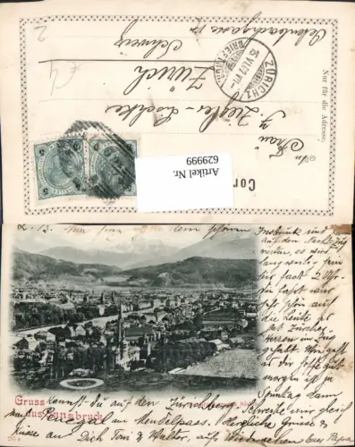 629999,Litho Innsbruck Ansicht