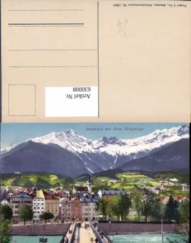 630008,Innsbruck m. Frau Hittgebirge pub Purger Co 13987