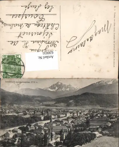 630031,Innsbruck m. Serlesspitze pub Fritz Gratl 3