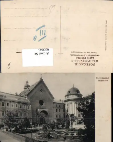 630045,Innsbruck Hofkirche Kirche