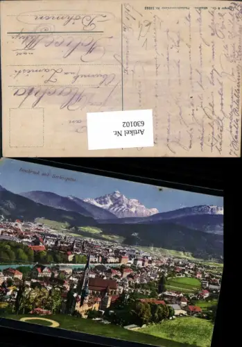 630102,Innsbruck mit Serlesspitze pub Purger Co 12243