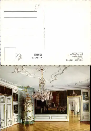 639365,Innsbruck Hofburg Kapitelzimmer