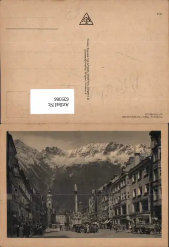 639366,Innsbruck Maria-Theresien-Straße m. Nordkette