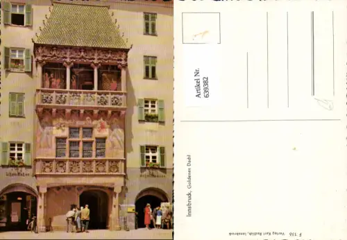 639382,Innsbruck Goldenes Dachl