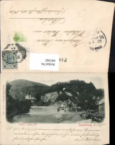 641565,Innsbruck Sillfall u. Berg Isel pub Stengel Co 2332