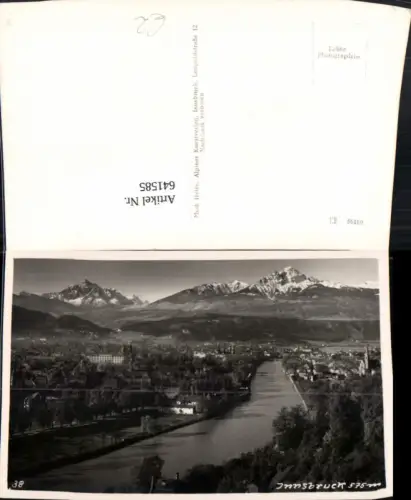 641585,Foto Ak Innsbruck Ansicht