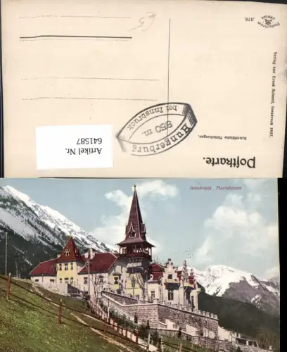 641587,Innsbruck Mariabrunn