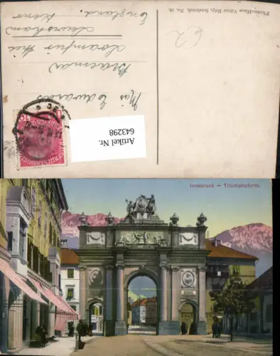 643298,Innsbruck Triumphpforte
