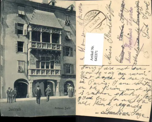 643371,Innsbruck Goldenes Dachl