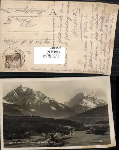 651407,Igls i. Tirol Innsbruck m. Serles u. Habicht