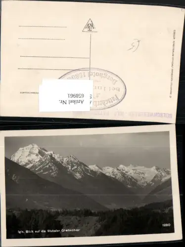 658961,Innsbruck Igls Blick auf die Stubaier Gletscher