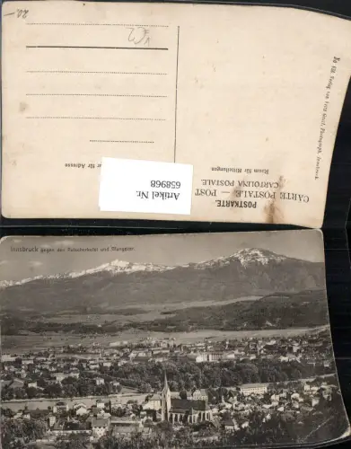 658968,Innsbruck geg. d. Patscherkofel u. Glungezer pub Fritz Gratl 636