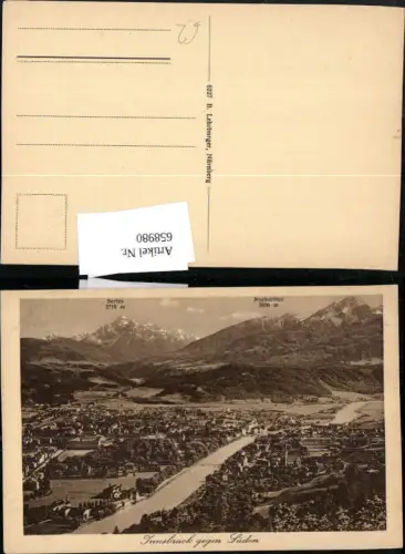 658980,Innsbruck geg. Süden