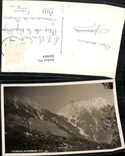 658984,Foto Ak Innsbruck Hungerburg