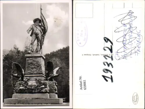 659061,Foto Ak Innsbruck Andreas Hofer-Denkmal a. Berg Isel
