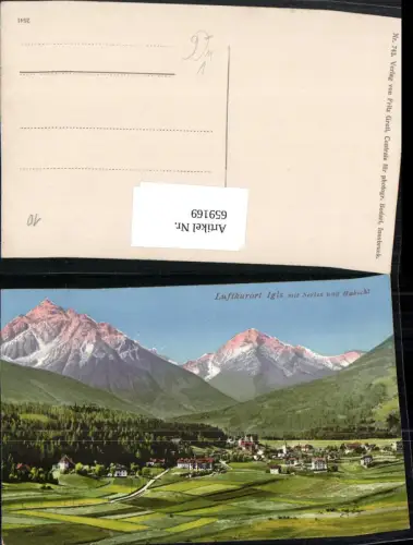 659169,Innsbruck Igls mit Serles u. Habicht pub Fritz Gratl 743
