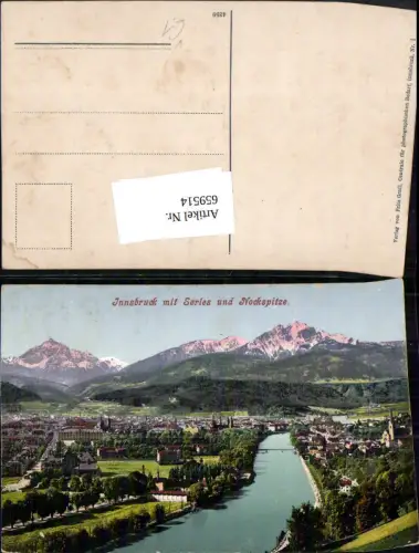 659514,Innsbruck mit Serles u. Nockspitze pub Fritz Gratl 1