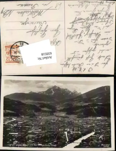 659518,Innsbruck geg. Süden v. d. Hungerburg
