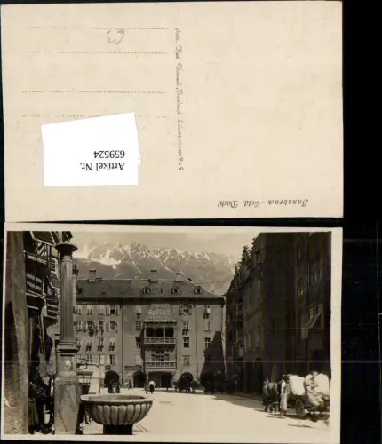 659524,Foto Ak Innsbruck Goldenes Dachl