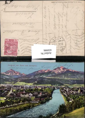 659996,Innsbruck mit Serles u. Nockspitze pub Purger Co 12244