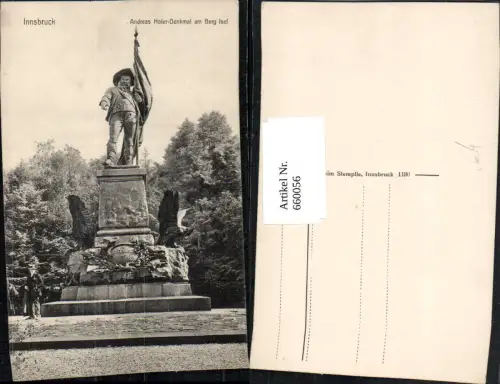 660055,Innsbruck Andreas-Hofer-Denkmal am Berg Isel
