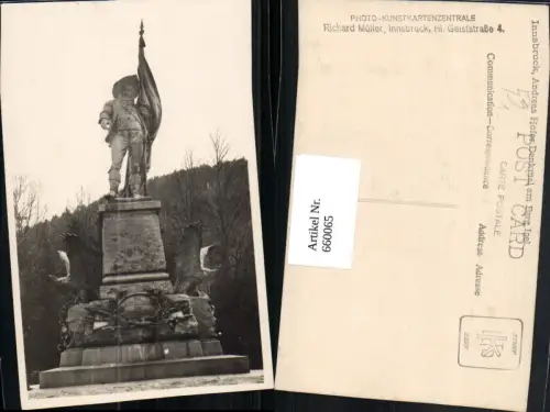 660065,Innsbruck Andreas-Hofer-Denkmal am Berg Isel pub Richard Müller