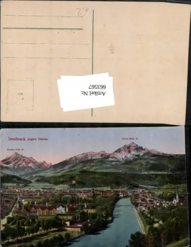 663567,Innsbruck geg. Süden