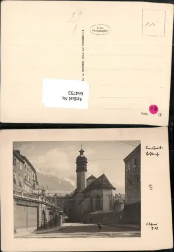 664793,Foto Ak Innsbruck Hofkirche pub Defner I19