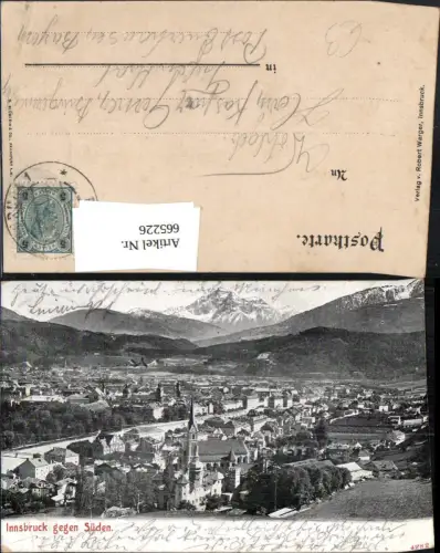 665226,Innsbruck geg. Süden