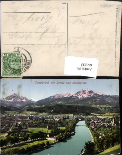 665233,Innsbruck mit Serles u. Nockspitze pub Fritz Gratl