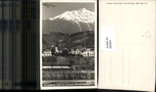 665663,Foto Ak Innsbruck Gasthof Schloss Büchsenhausen pub A. Stockhammer 6233