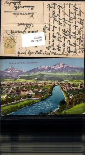 665720,Innsbruck m. Serles pub Purger e Co. 12244