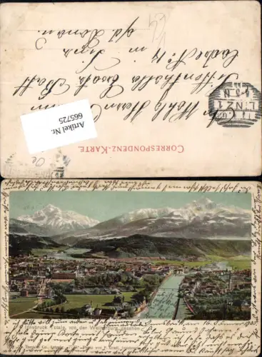 665725,Innsbruck Weiherburg Lithographie pub Dr. Trenkler (Foto Gratl)