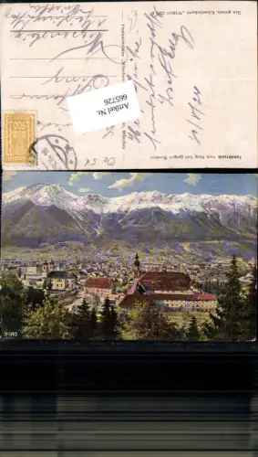 665726,Innsbruck vom Berg Isel pub Wiro 2255 B