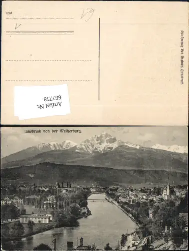 667758,Innsbruck v. d. Weiherburg