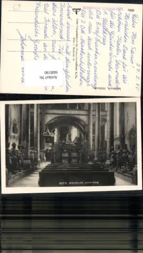 668190,Foto Ak Innsbruck Hofkirche Statuen Ritter Rüstung