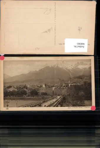 668365,Innsbruck Innbrücke geg. Frau Hitt