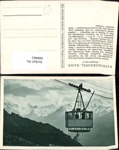 668483,Innsbruck Patscherkofel Seilbahn Gondel