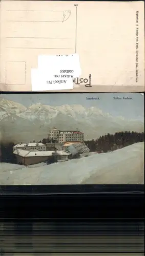 668583,Innsbruck Schloss Ambras im Winter