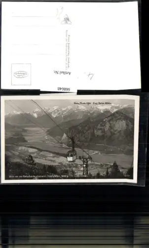 668648,Innsbruck Igls Patscherkofel Seilbahn Blick auf Oberinntal