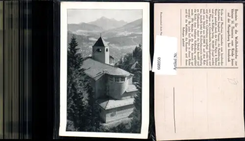 668950,Innsbruck Kirche Pfarrhaus auf Hungerburg