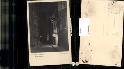 668958,Foto Ak Innsbruck Stiftgasse Nachtaufnahme pub Dr. Mycinski