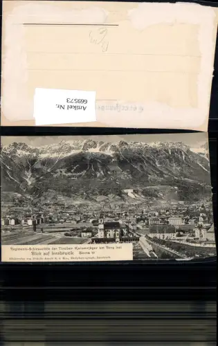 669573,Innsbruck Regiments-Schiessstätte Tiroler Kaiserjäger a. Berg Isel