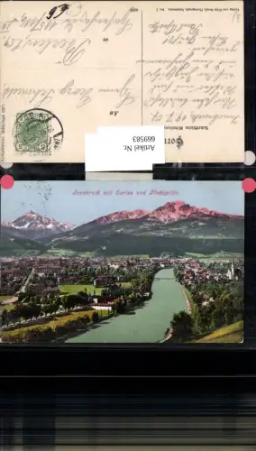 669583,Innsbruck m. Serles u. Nockspitze pub Fritz Gratl 1