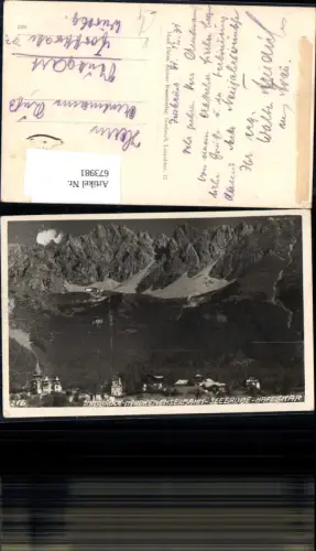 673981,Foto Ak Innsbruck Nordkettenseilbahn Seegrube Hafelekar pub Much Heiss 216