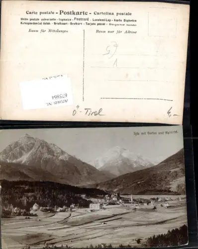 675864,Foto-AK Igls bei Innsbruck Serles pub Fritz Gartl
